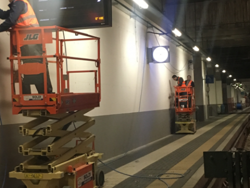 Lavori in Stazione